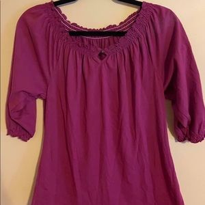 Off the shoulder top